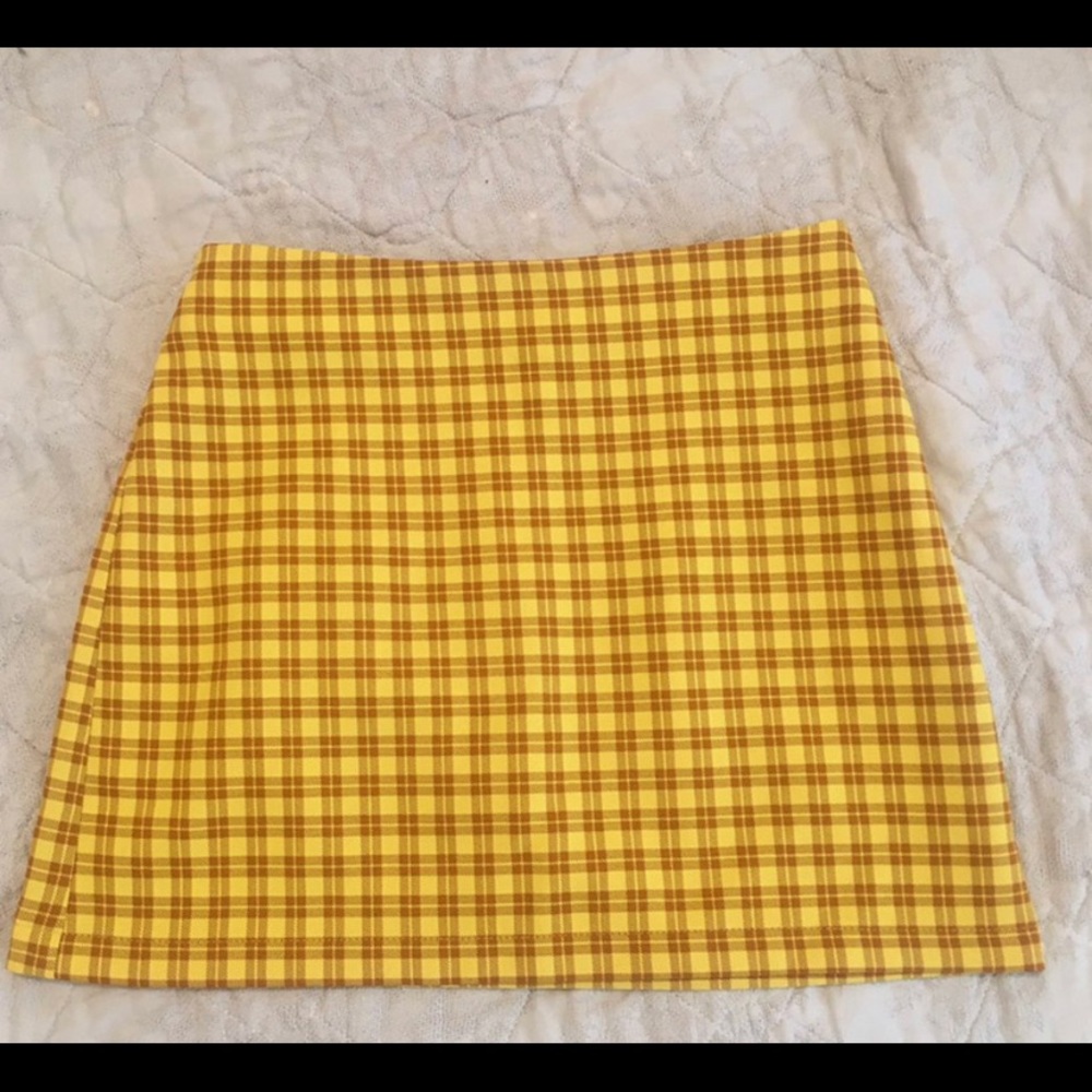 UO Plaid Mini Skirt